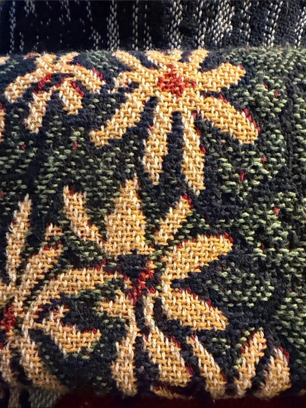🌸VTG Early 90’s Harvest Pumpkins Tapestry Throw Blanket/Wall Hanging